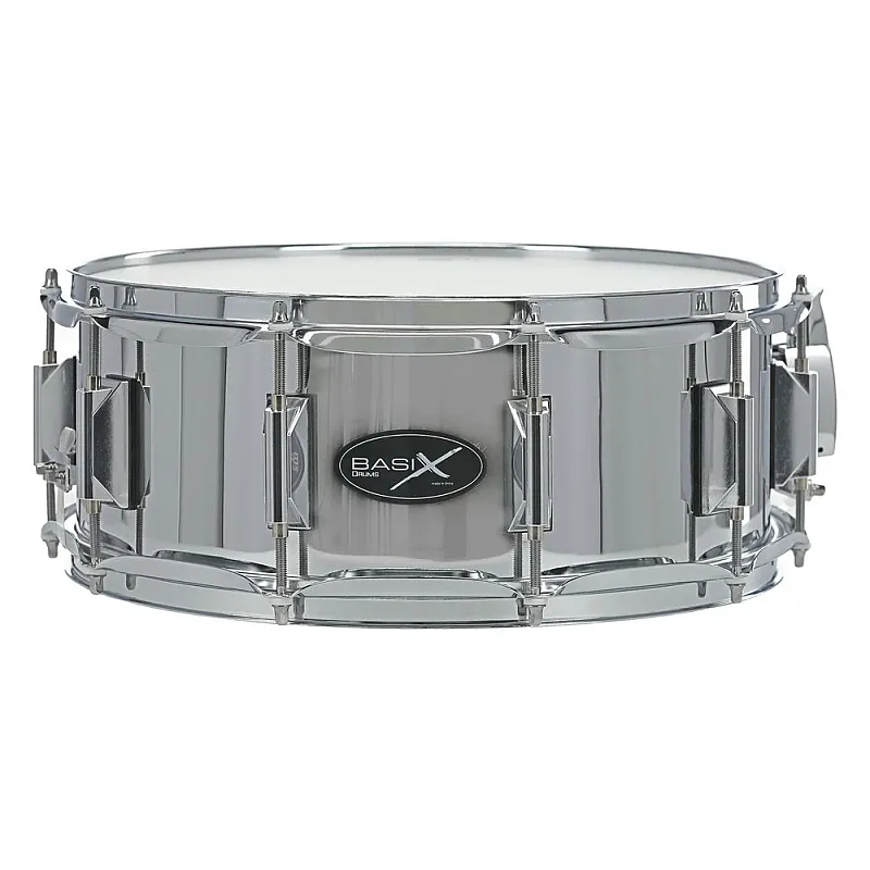 Basix 14''x5.5'' Steel Snare Drum Gewa