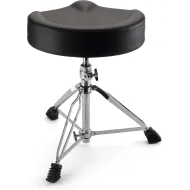 DMS Black Saddle Drum Throne