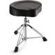 DMS Black Saddle Drum Throne