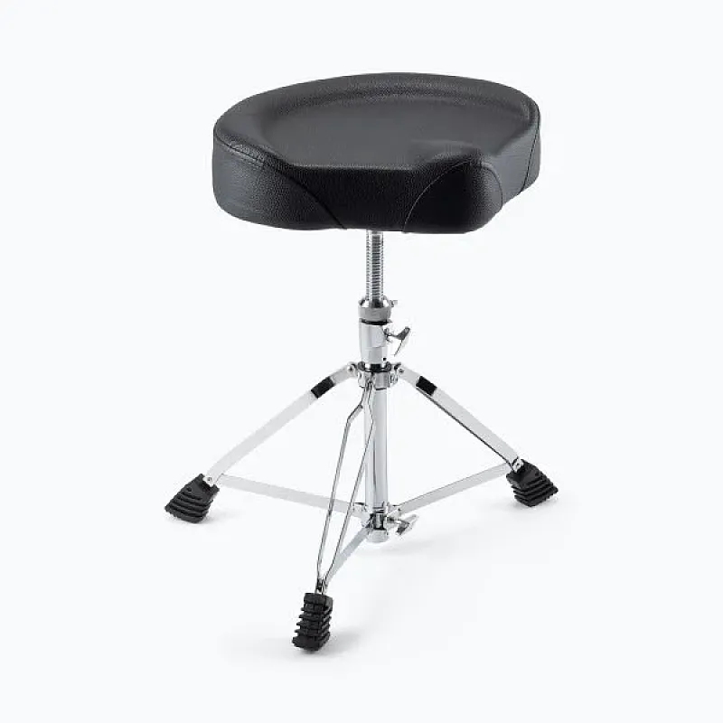 DMS Black Saddle Drum Throne