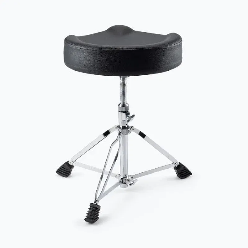 DMS Black Saddle Drum Throne