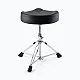 DMS Black Saddle Drum Throne