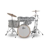 Gretsch Catalina Maple 7-piece Set - Silver Sparkle