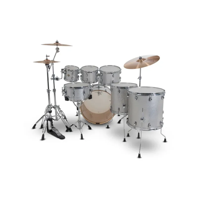 Gretsch Catalina Maple 7-piece Set - Silver Sparkle