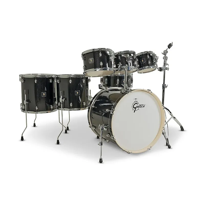 Gretsch Energy Black Sparkle 7pc