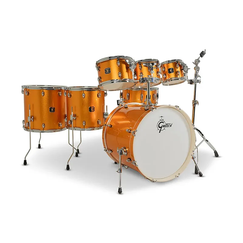 Gretsch Energy Orange Sparkle 7pc