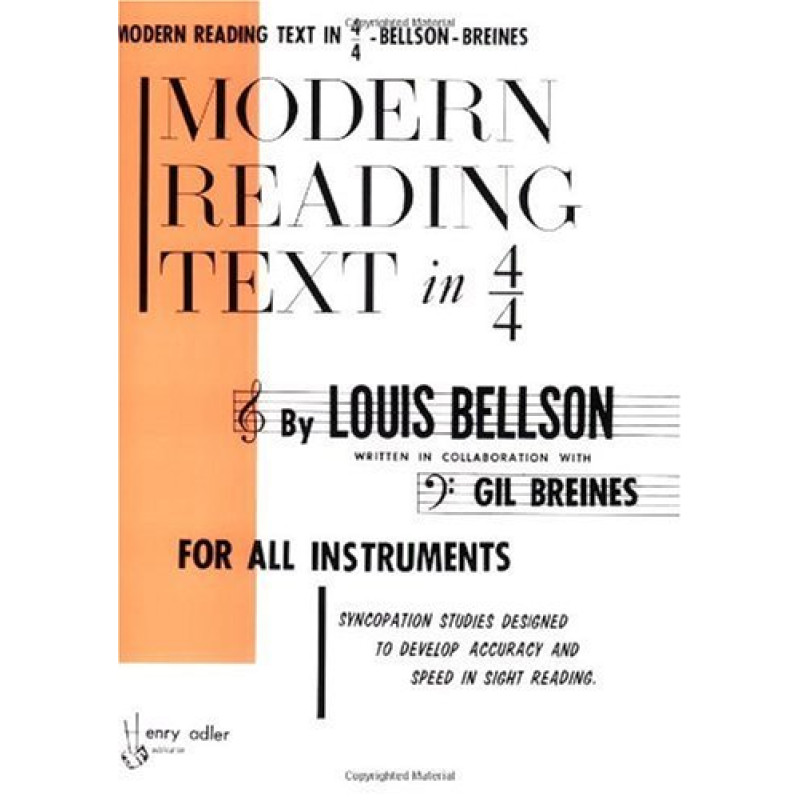 Modern Reading Text in 4/4 Modern Reading Text in 4/4
