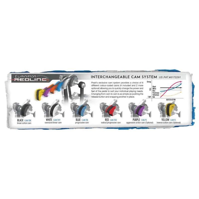 Pearl P-2052C Eliminator Double Bass Drum Pedal 