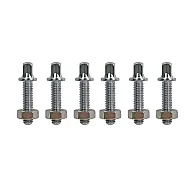LP825T Tuning Screws-Nuts For Compact Congas & Bongos 6pk