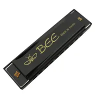 DMS Harmonica 10 Holes Bee Black