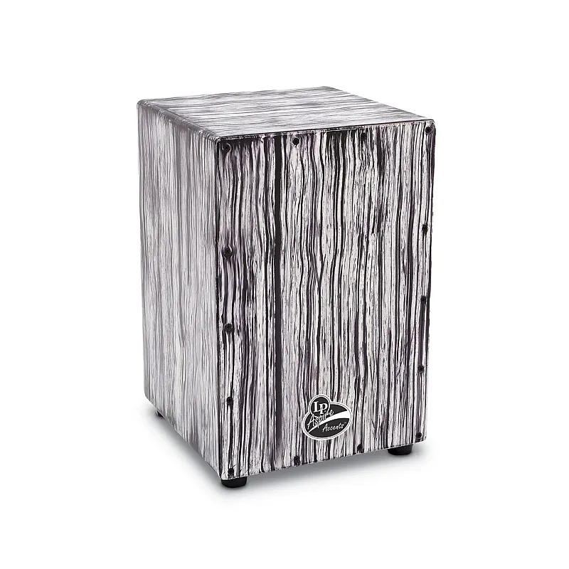 LPA1332-WS LP Aspire Accents Cajon, White Streak