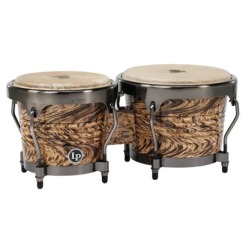 LPA601-HC LP Aspire Havana Café Wood Bongo