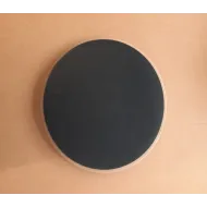 DMS Single Side 12'' Round Practice Pad Black