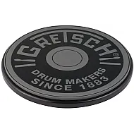 Gretsch 12'' Grey Round Badge Practice Pad  Gretsch 12'' Grey Round Badge Practice Pad