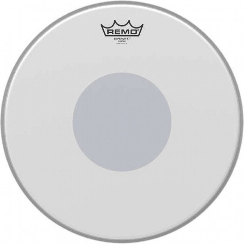 Remo 14'' Emperor X Coated Black Dot