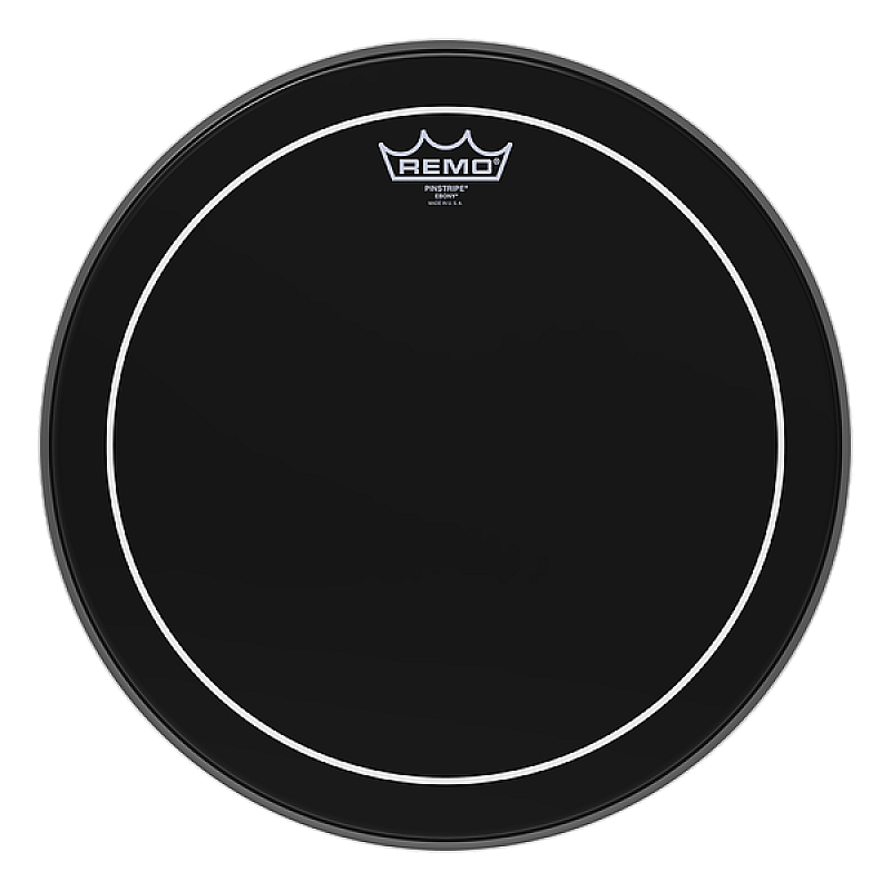 Remo 06'' Ebony Pinstripe