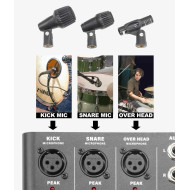 Gibraltar GDMS Drum Monitor System