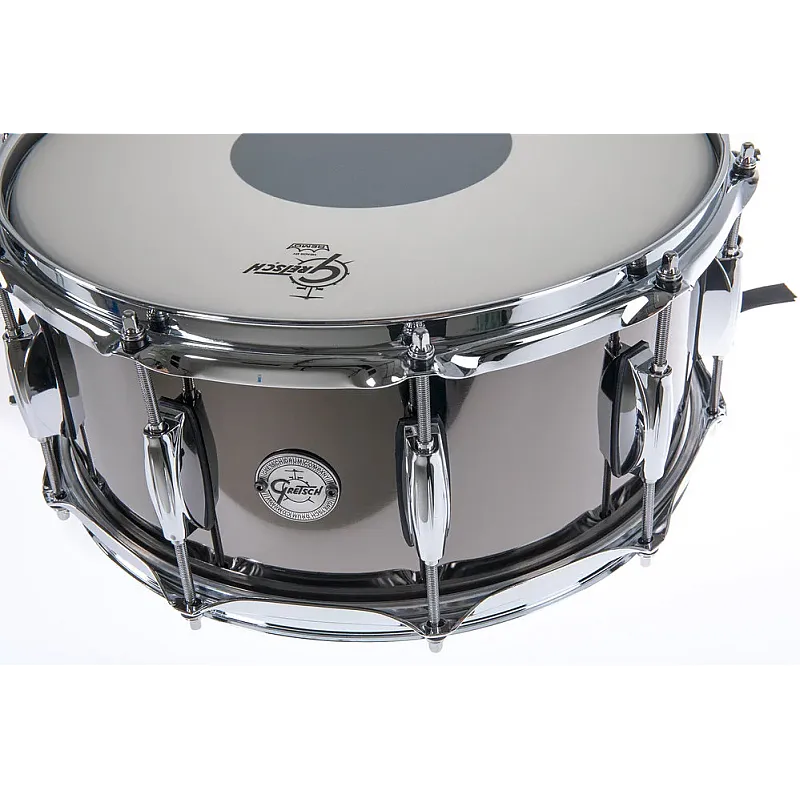 Gretsch Black Nickel Over Steel Snare 14"x6,5" Gretsch Black Nickel Over Steel Snare 14"x6,5"