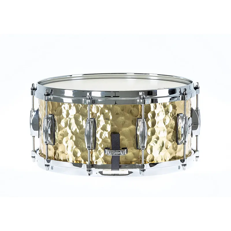 Gretsch S1-6514-BRH Hammered Brass 14''x6.5'' Snare Drum 