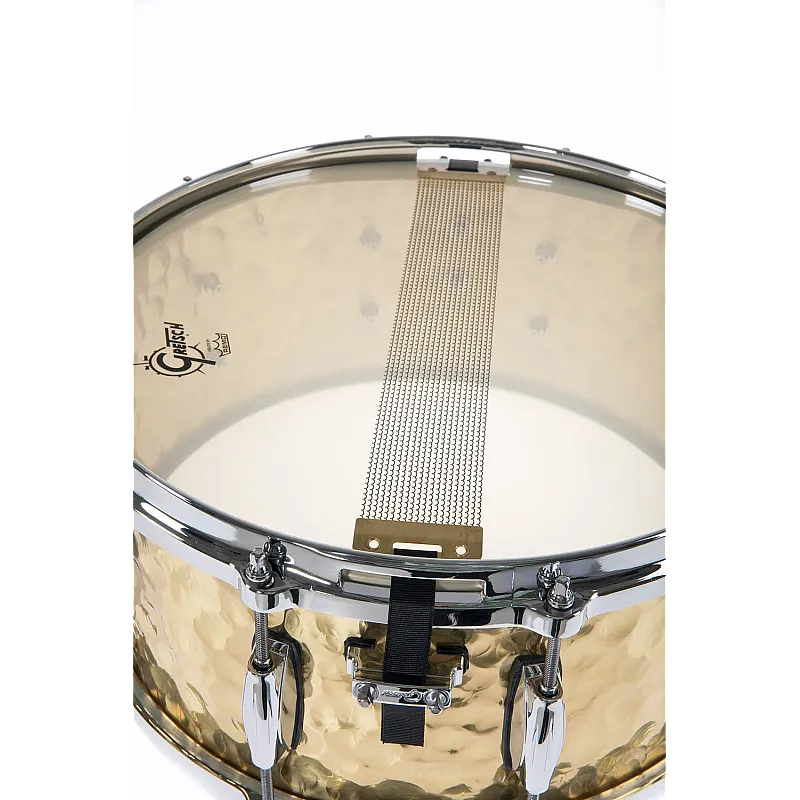 Gretsch S1-6514-BRH Hammered Brass 14''x6.5'' Snare Drum 