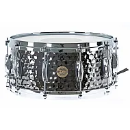 Gretsch S1-6514-BSH Hammered Black Steel 14''x6.5'' Snare Drum