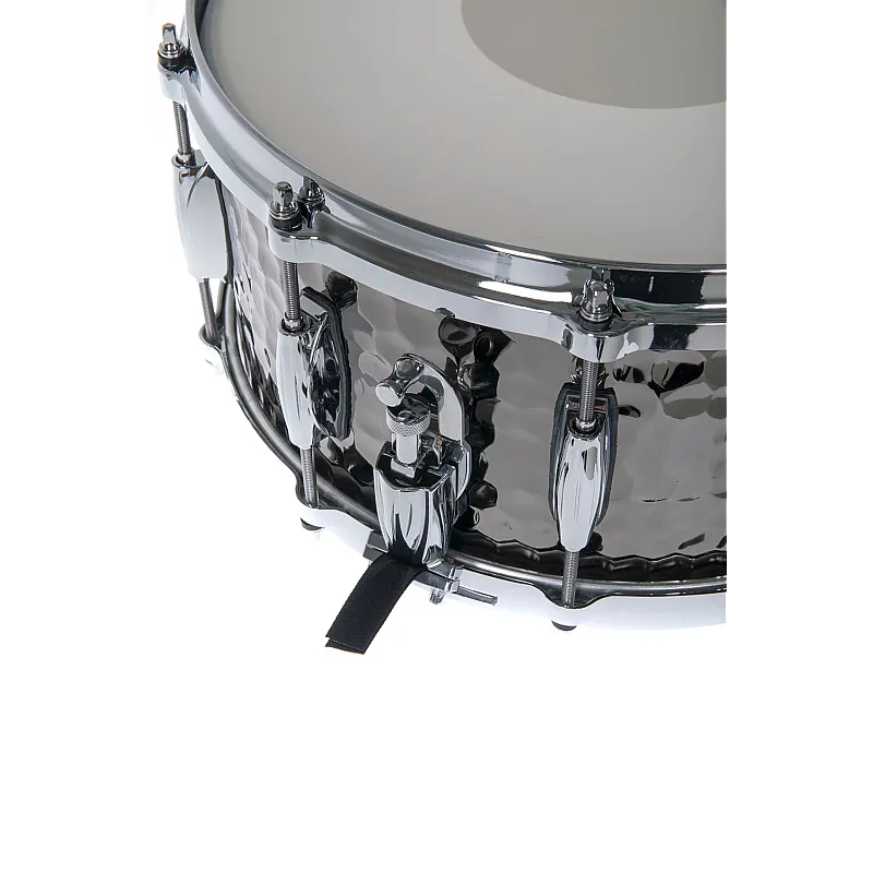 Gretsch S1-6514-BSH Hammered Black Steel 14''x6.5'' Snare Drum