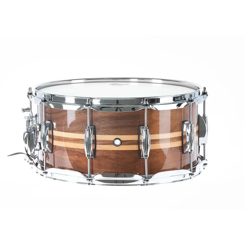 Gretsch S1-6514W-MI Walnut with Maple Inlay 14''x6.5'' Snare Gretsch S1-6514W-MI Walnut with Maple Inlay 14''x6.5'' Snare