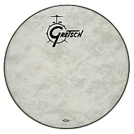 Remo 22'' Fiberskyn Ambassador Gretsch Logo Bass Drum