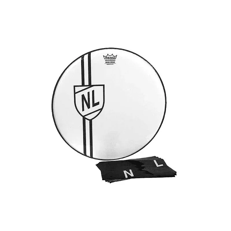 Remo Vintage Shield 22'' Ambassador Smooth Bass Drum