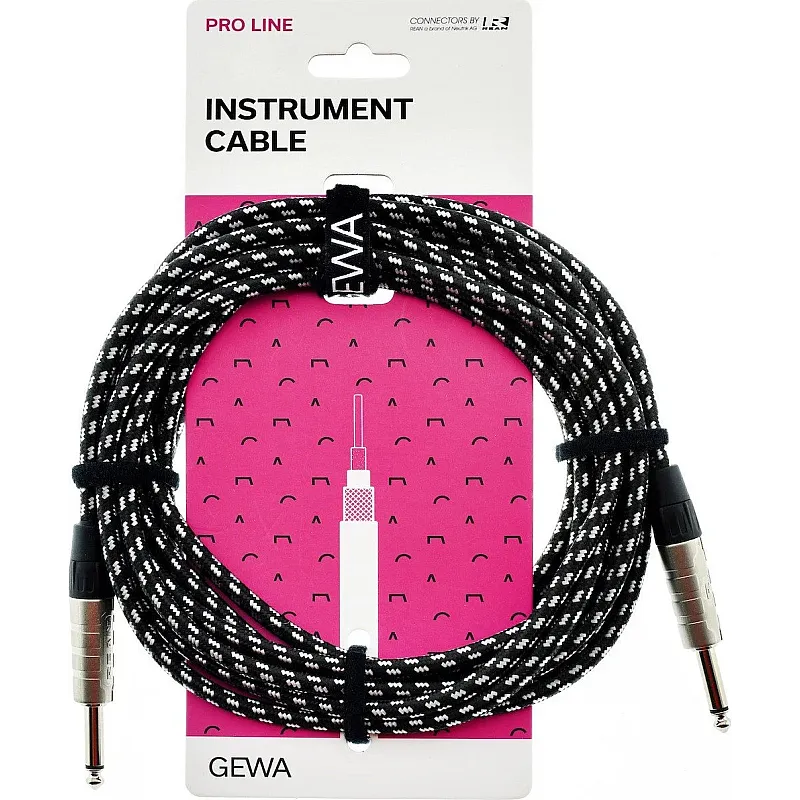 Gewa Pro Line Instrument Tweed Cable Jack-Jack 6m