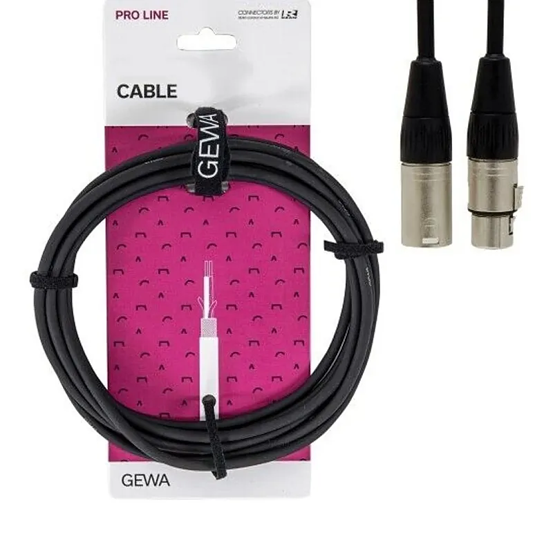 Gewa Pro Line Microphone Cable XLR - XLR 3m