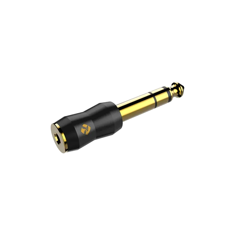 Αdapter 1x6.3mm Jack Stereo Plug - 1x3.5mm Jack Stereo Plug