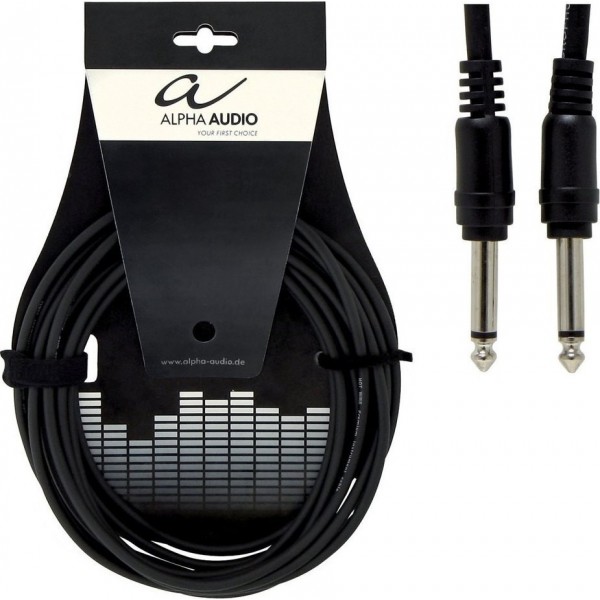 Alpha Audio Basic Line Patchcable 0.3m (6pk)