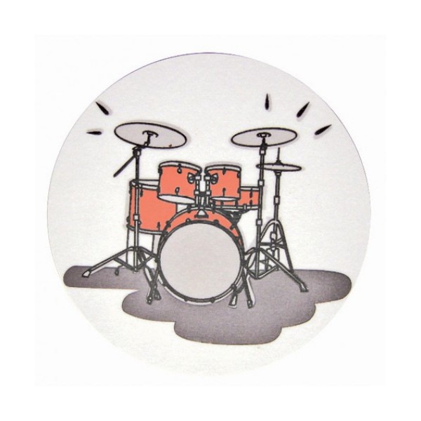 Drum Set Coasters (2pk)