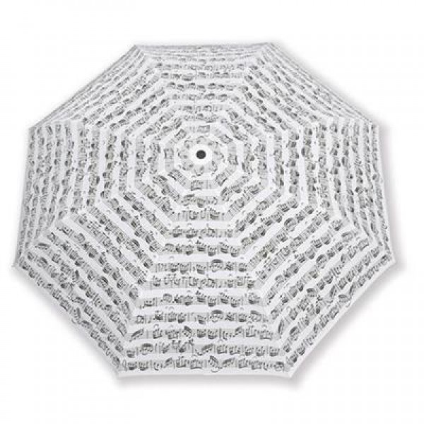 Mini Umbrella Sheet Music White