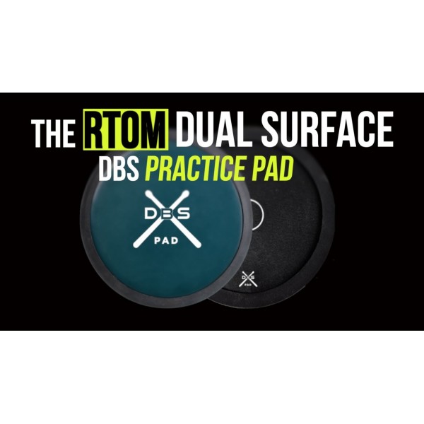 RTOM DBS 7'' Dual Surface Practice Pad