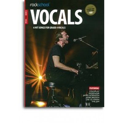 Rockschool: Vocals Grade 4 - Male (Book/Audio Download)