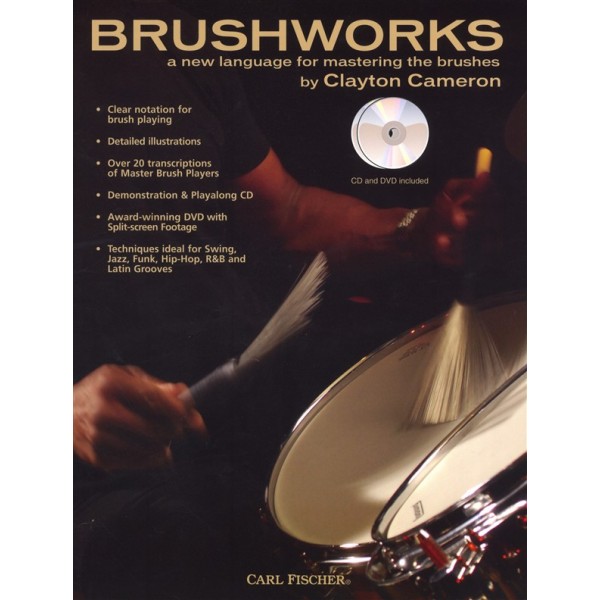 Brushworks Clayton Cameron (Book/DVD/CD)