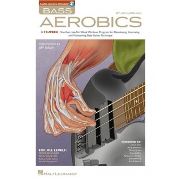 Jon Liebman: Bass Aerobics (Book/Online Audio)