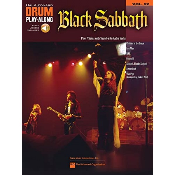 Drum Play-Along Volume 22: Black Sabbath (Book/CD)