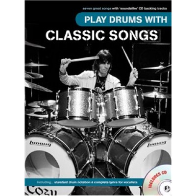Play drums with classic songs