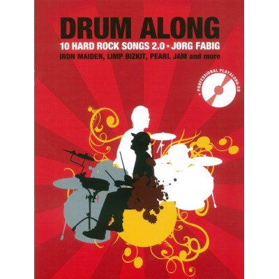 Drum Along - 10 Hard Rock Songs 2.0 (Book/CD)