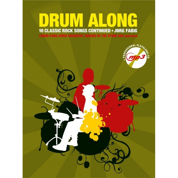 Drum Along - Classic Rock Continued (Book/CD)