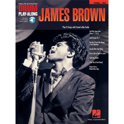 James Brown Drum Play-Along Volume 33 
