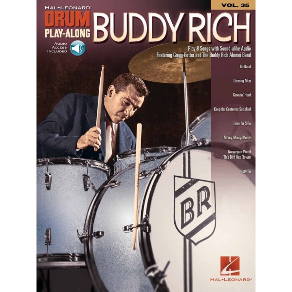 Drum Play-Along Volume 35: Buddy Rich (Book/Online Audio)