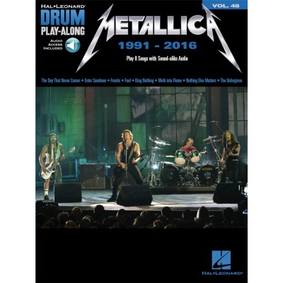 Drum Play-Along Volume 48: Metallica 1991-2016 (Online Audio)