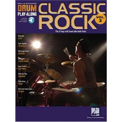 Drum Play-Along Volume 2: Classic Rock (Book/Online Audio)
