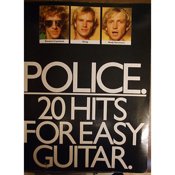 POLICE - 20 HITS FOR EASY GUITAR PB Book