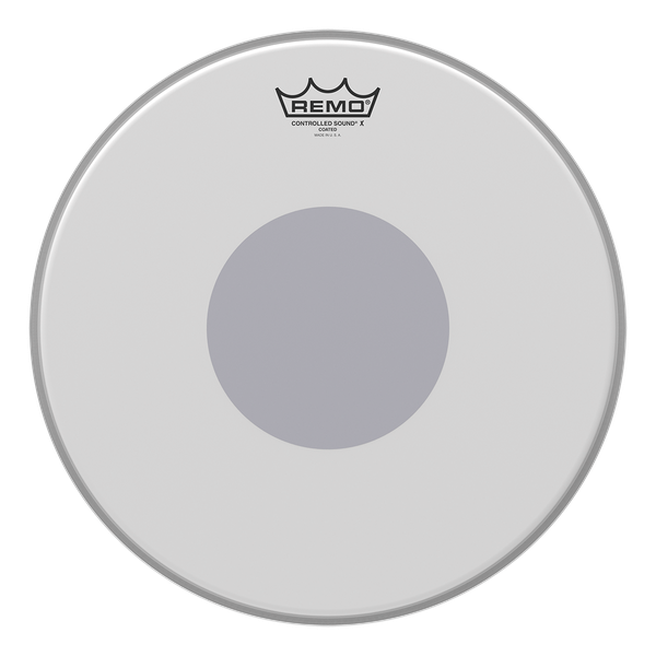 Remo 12'' Controlled Sound X Coated Black Dot