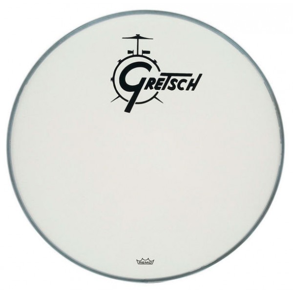 Remo 20'' Ambassador Coated Bass Drum Gretsch logo